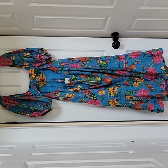 Farm Rio Toucans Garden Midi Dress - Picture 8 of 11